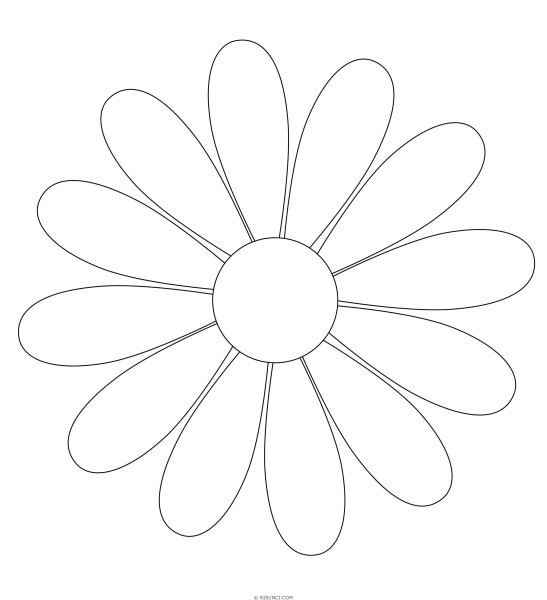 Ромашка рисунок