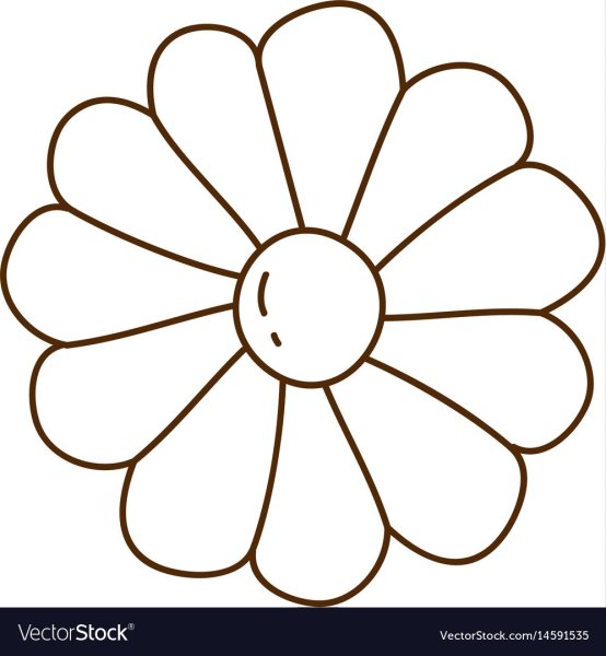 Крупные ромашки для вырезания