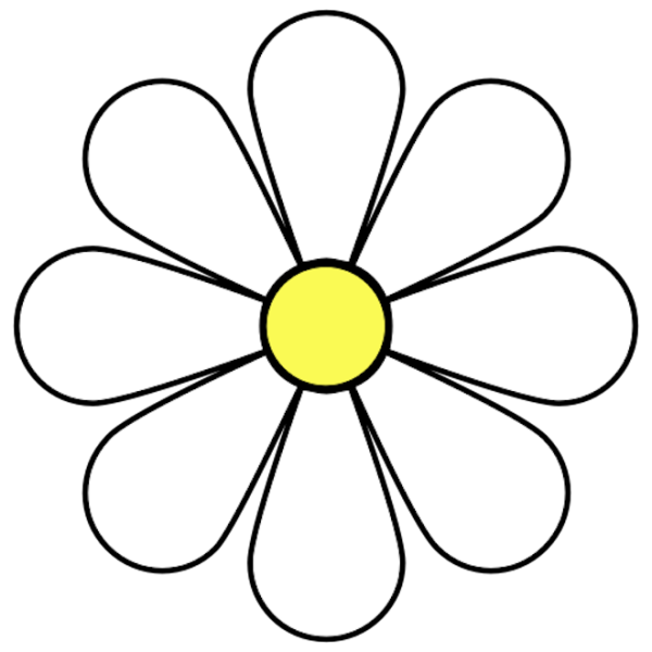 Ромашки для вырезания