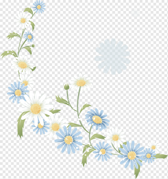 Орнамент ромашки