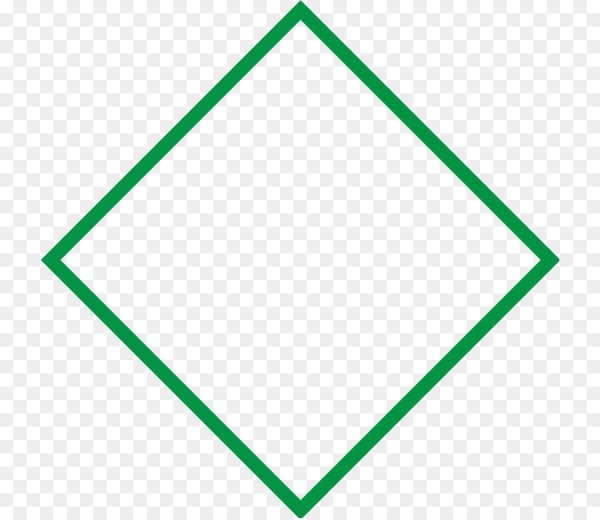 Зеленый фон ромбики