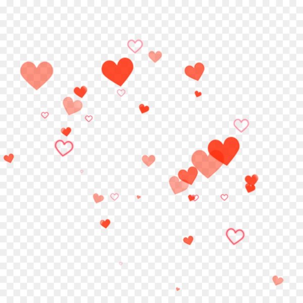 Сердечки россыпью