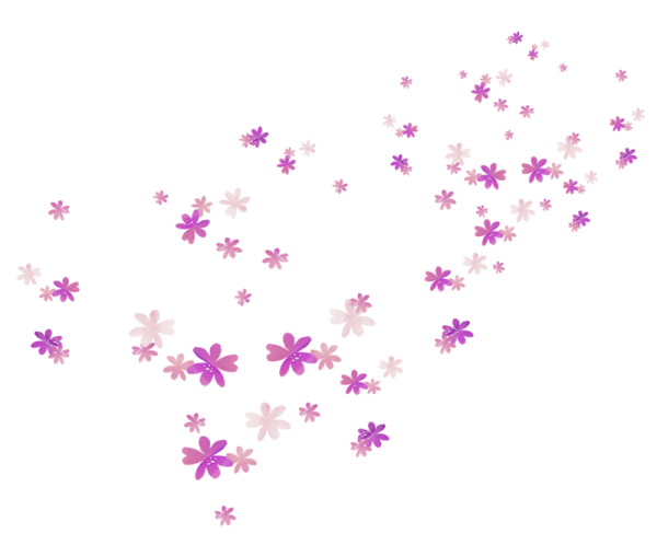 Россыпь мелких цветов