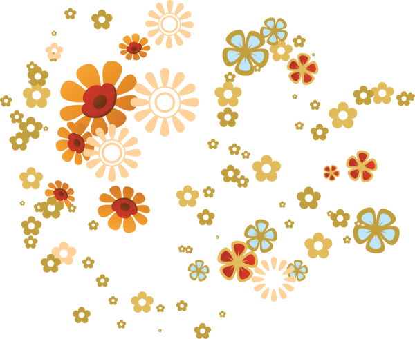 Россыпь мелких цветов