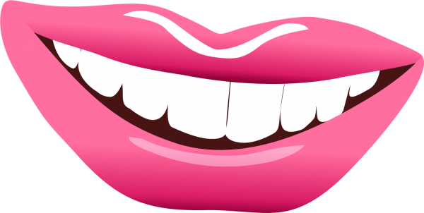 Улыбка нарисованная