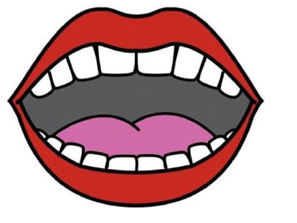 Нарисованный рот