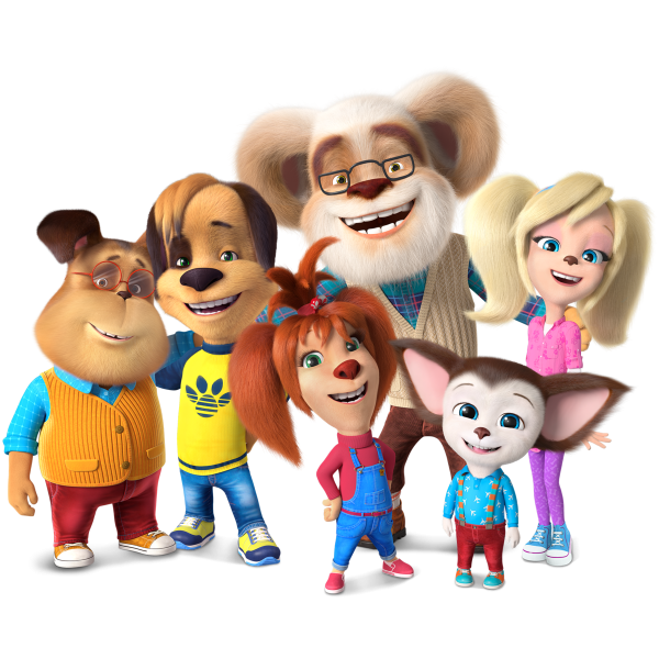 Герои мультика Барбоскины