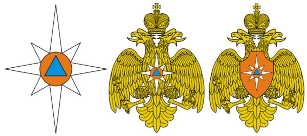 Малая эмблема МЧС России