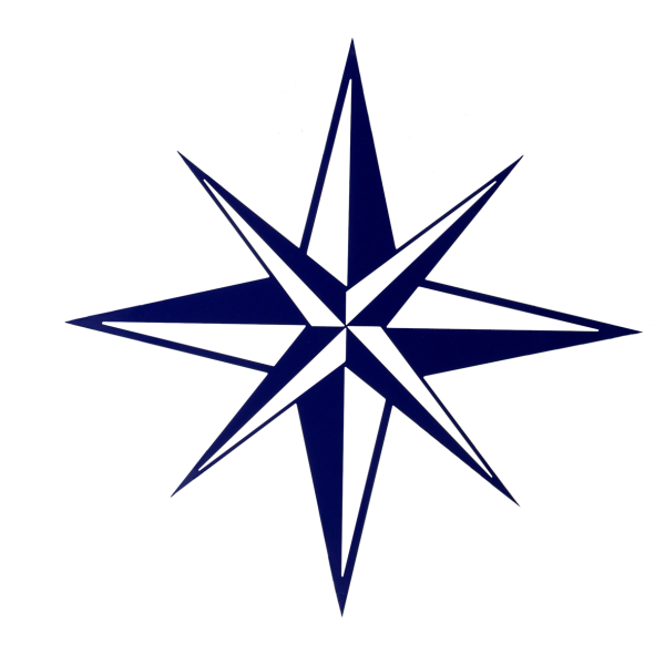 Роза ветров пиктограмма