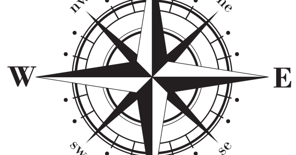 Роза ветров вектор