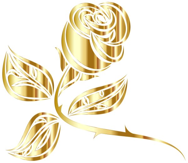 Красивые золотые линии