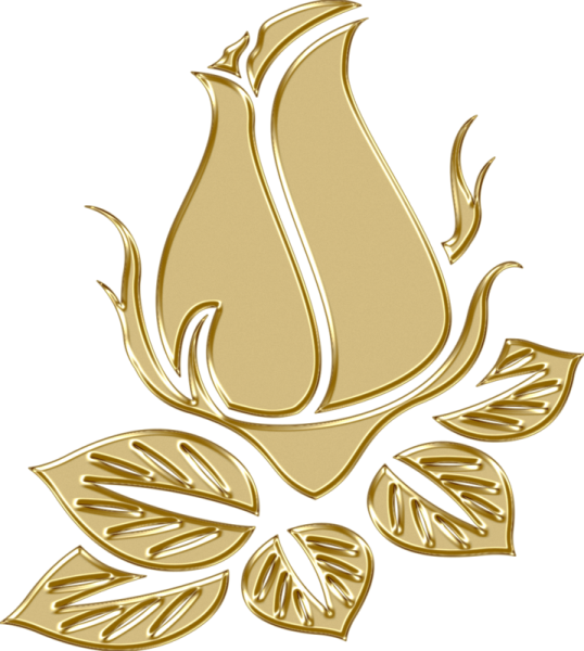 Золотая роза эмблема