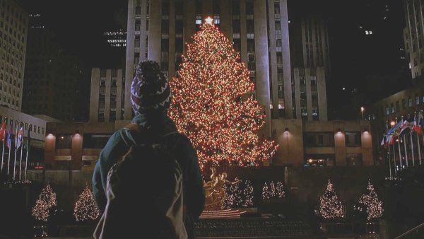 Один дома новый год