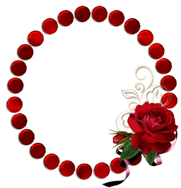 Круглая рамка