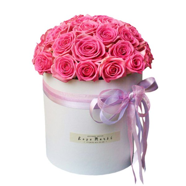 Розы в ведерке