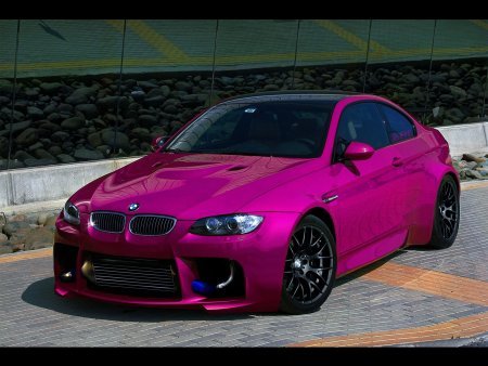 BMW m5 Pink