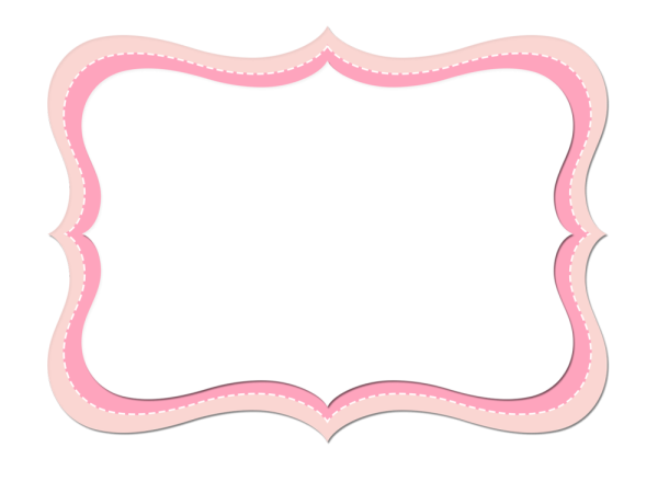 Розовая рамка