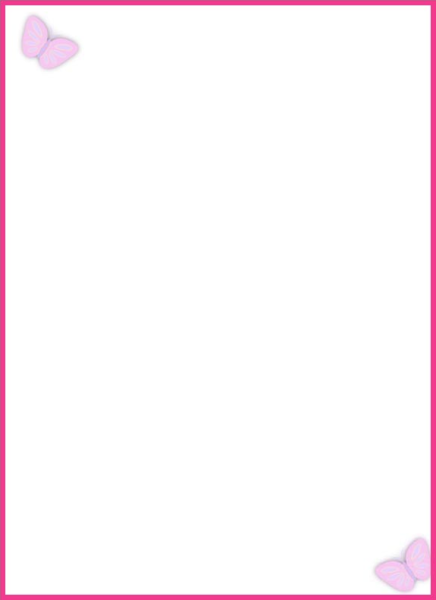 Рамка для текста розовая