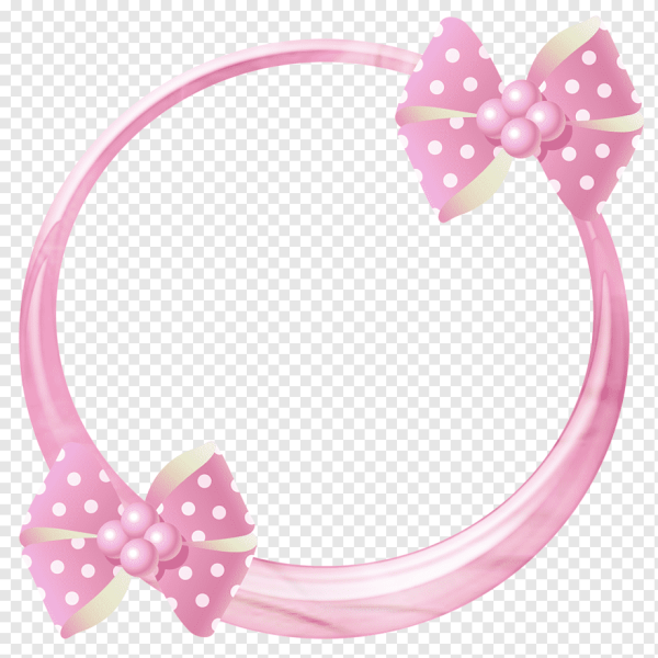 Рамка розовая для девочки