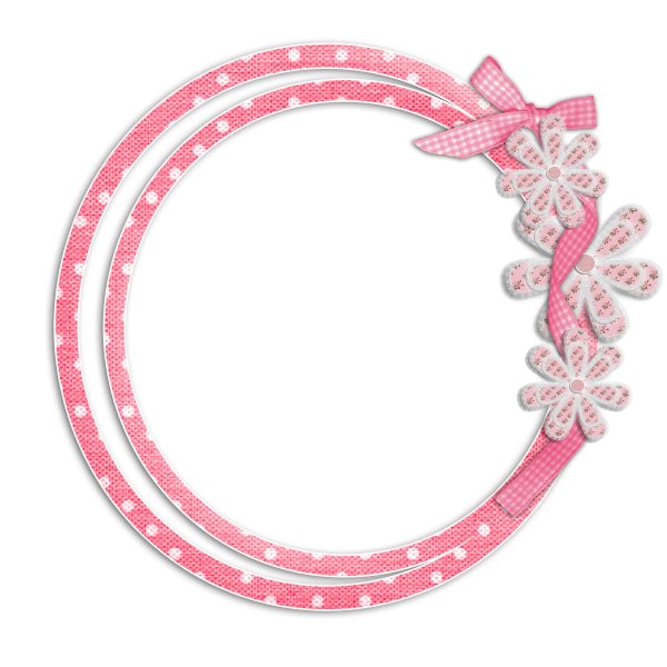 Круглая рамка для детей