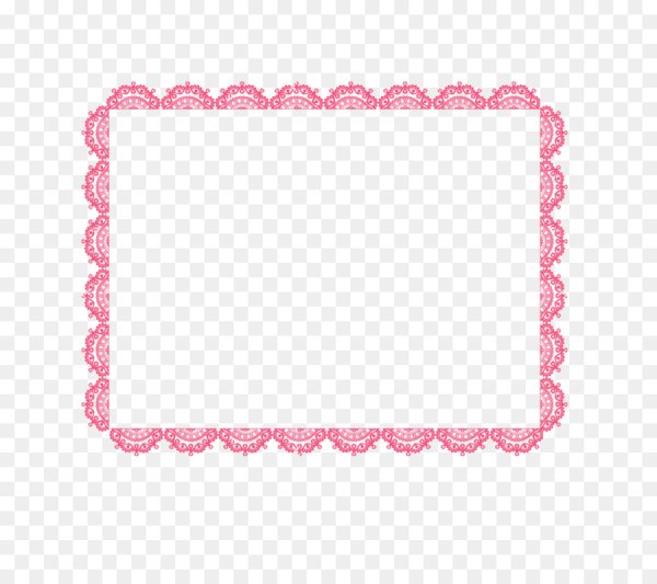 Кружевная рамка для текста