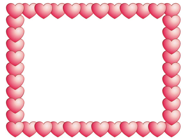 Рамочка с сердечками