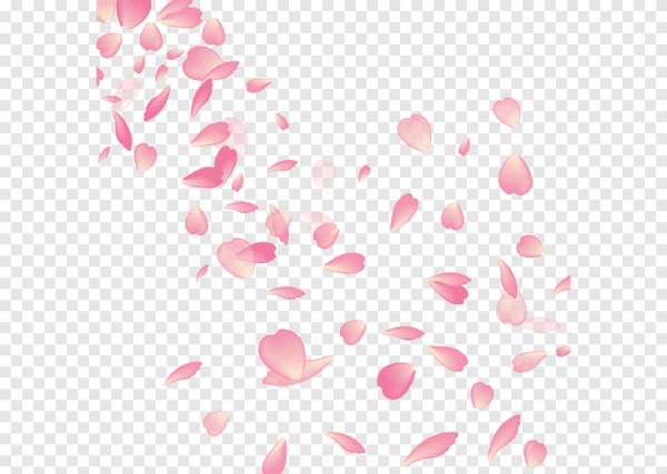 Падающие лепестки