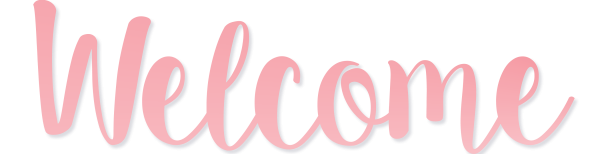Красивая надпись Welcome