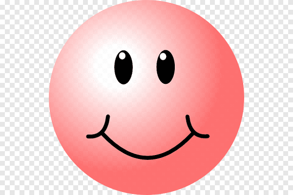 Розовый смайлик