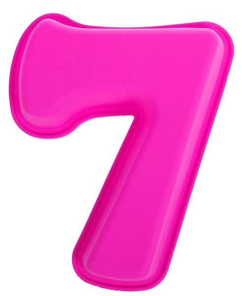 Цифра 7 цветная
