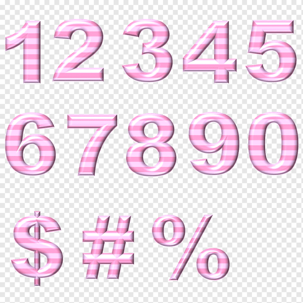 Цифры от 1 до 10