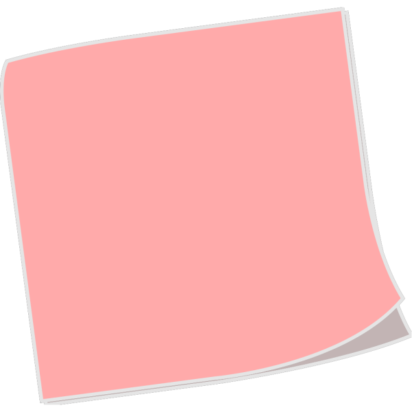 Розовый лист бумаги