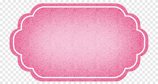 Розовая табличка для надписи
