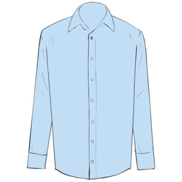 Нарисовать рубашку