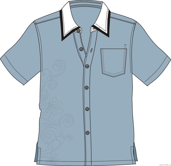 Нарисовать рубашку