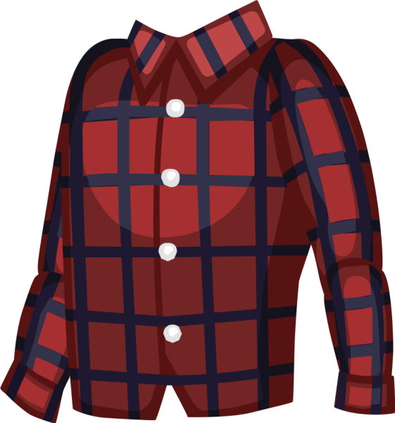 Клетка для рисования рубашки