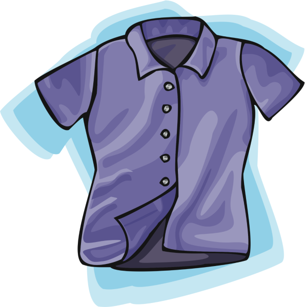 Рубашка для детей на прозрачном фоне