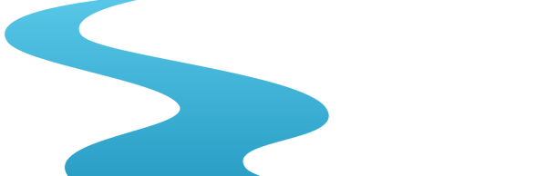 Речка на прозрачном фоне