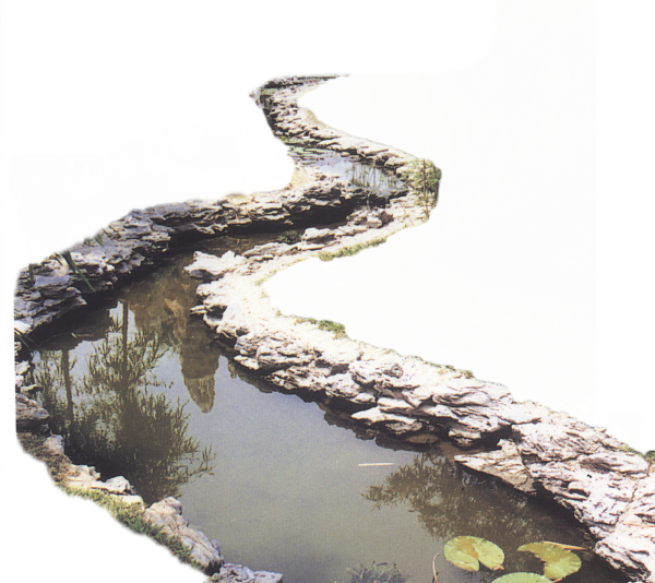 Река без фона