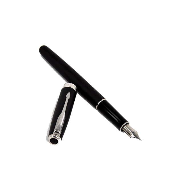 Черная перьевая ручка
