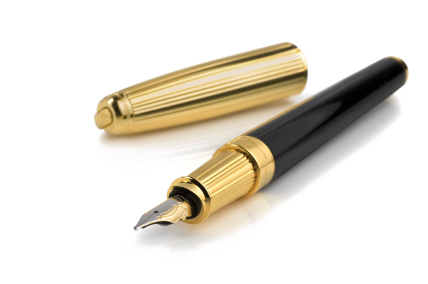 Перьевая ручка без фона
