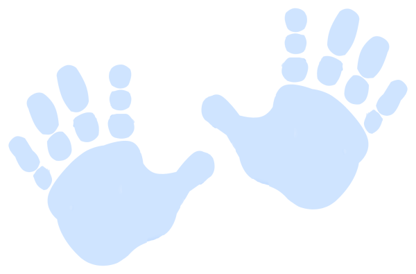 Отпечаток детской ручки