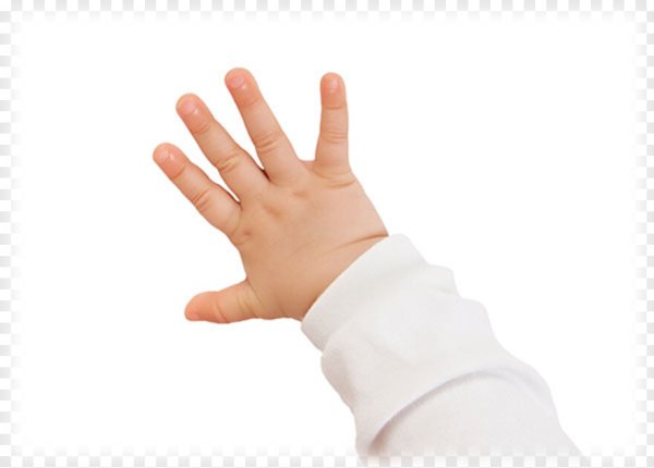 Детская рука