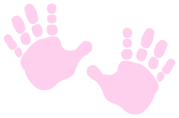 Отпечаток детской ручки