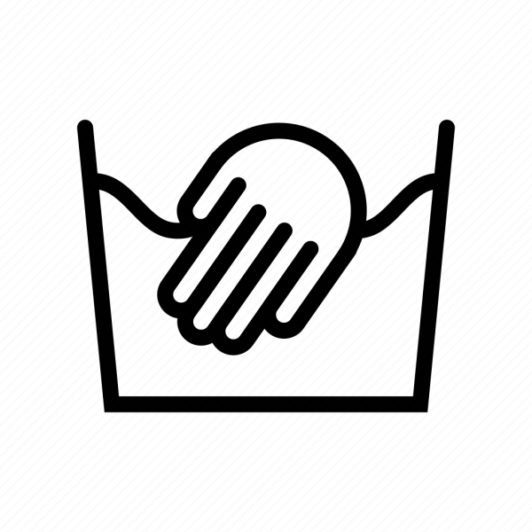 Ручная стирка значок