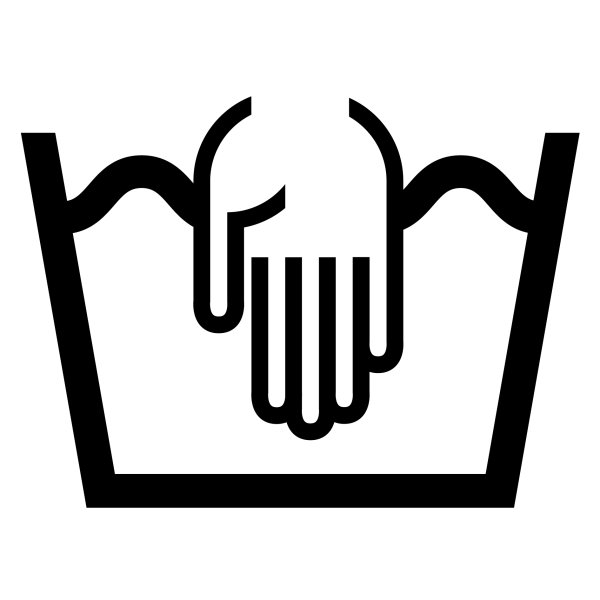 Пиктограмма ручная стирка