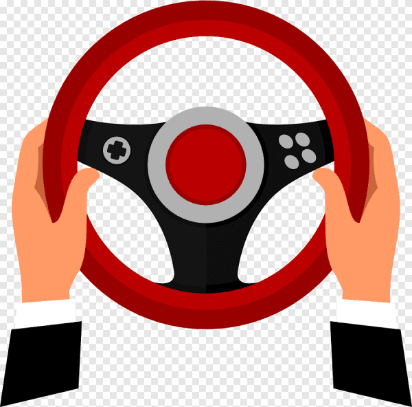 Нарисовать руль автомобиля