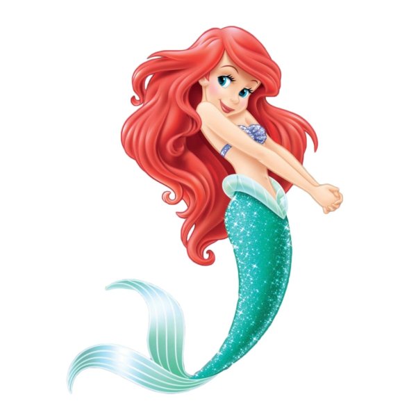 Русалочка Ариель вектор