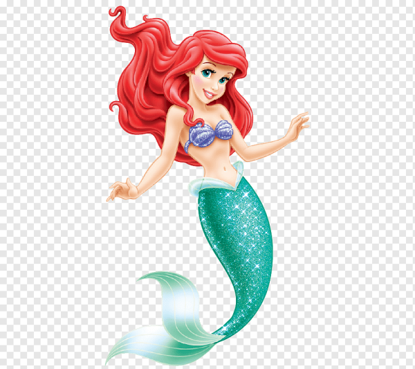 Принцессы Дисней Ариель прозрачный фон