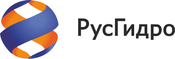 РУСГИДРО логотип на прозрачном фоне